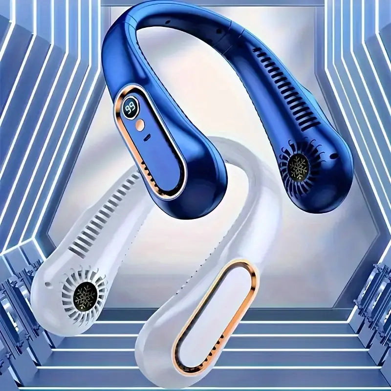 🌀💨 Neck Fan – Stay Cool, Wherever You Go! 💨🌀