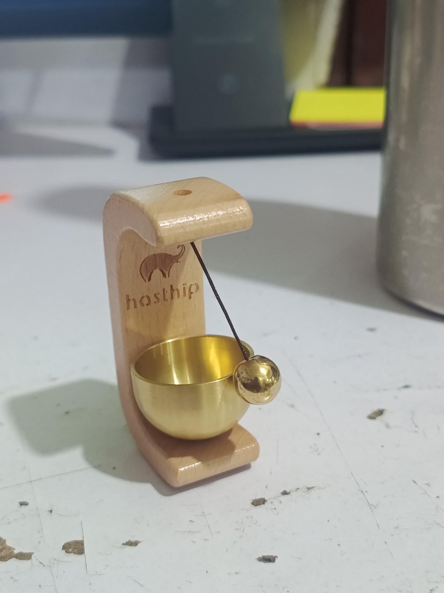 🔔 Dopamine Wind-bell – Magnetic Door Reminder Bell 🌬️🚪