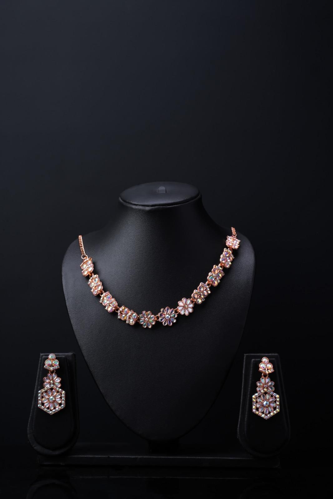 💎 Austrian Diamond Jewellery Set (Set of 3) ✨