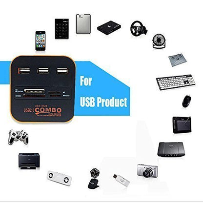 🖥️ All in One Combo Card Reader 💾