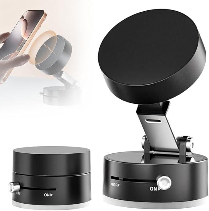 🚗 Vacuum Magnetic Suction Phone Holder 📱