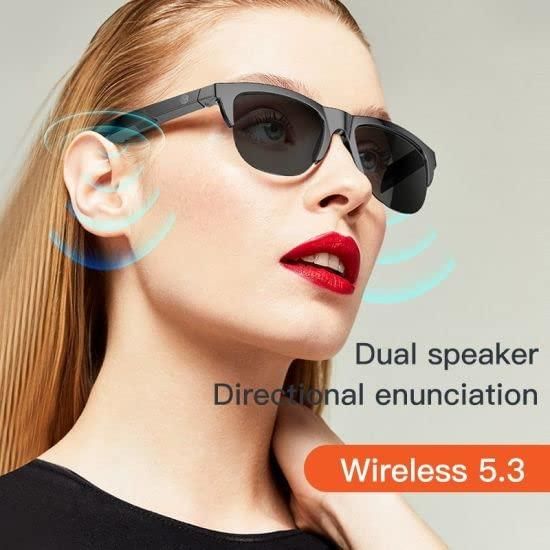 Wireless Bluetooth Sunglasses Open Ear Music & Hands