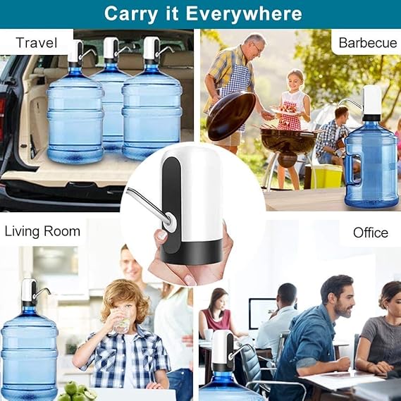 💧 Automatic Wireless Water Bottle Can Dispenser Pump 💡