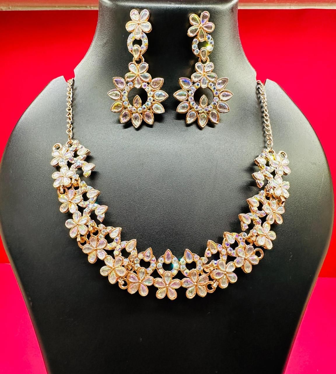 💎 Austrian Diamond Jewellery Set (Set of 3) ✨