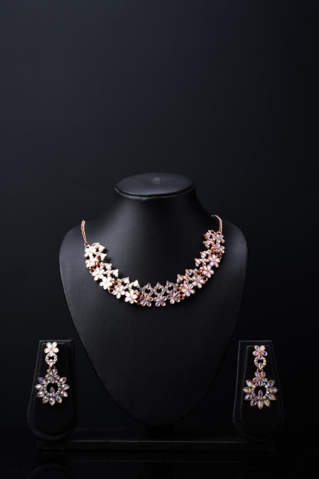 💎 Austrian Diamond Jewellery Set (Set of 3) ✨