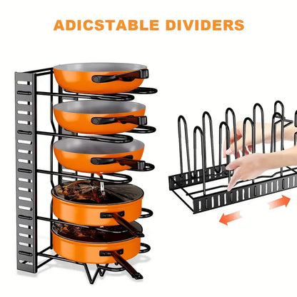 🌟🚀 Pot Organizer Rack 🌟🚀