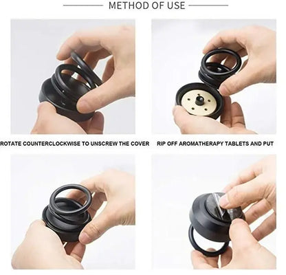 🌿 Solar Powered Rotating Car/Room Air Freshener 🌞🚗🏠