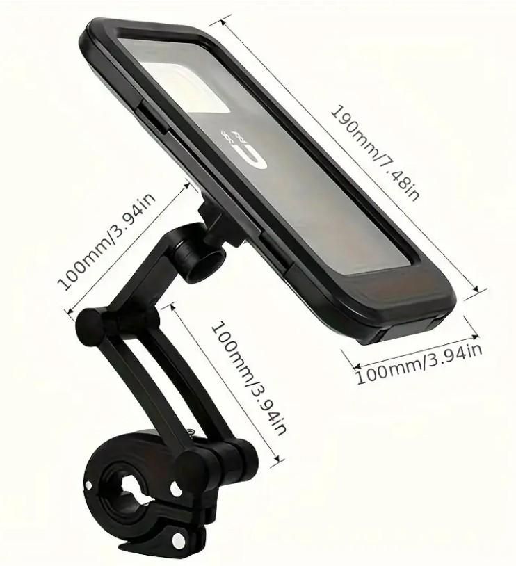 🏍️ Adjustable Motorcycle/Bike Mobile Phone Holder 📱