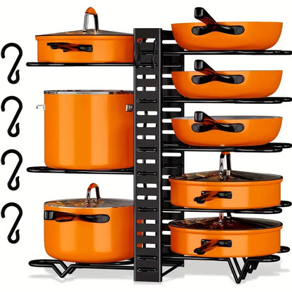 🌟🚀 Pot Organizer Rack 🌟🚀