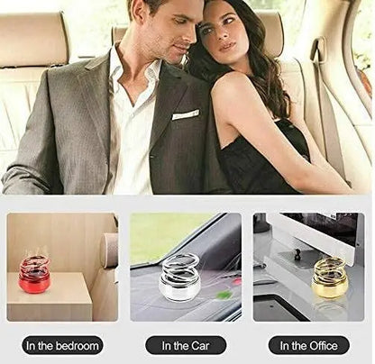 🌿 Solar Powered Rotating Car/Room Air Freshener 🌞🚗🏠