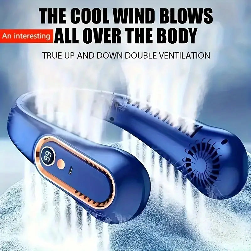 🌀💨 Neck Fan – Stay Cool, Wherever You Go! 💨🌀