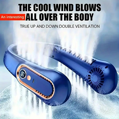 🌀💨 Neck Fan – Stay Cool, Wherever You Go! 💨🌀