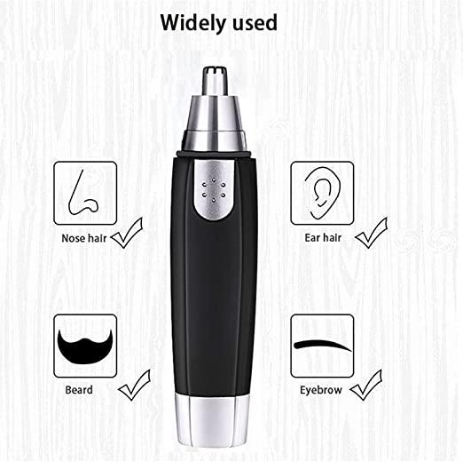 👃✨ Nose &amp; Ear Hair Trimmer – Battery Operated
