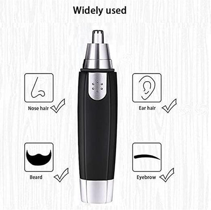 👃✨ Nose &amp; Ear Hair Trimmer – Battery Operated