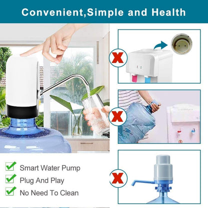 💧 Automatic Wireless Water Bottle Can Dispenser Pump 💡