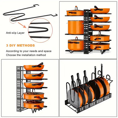 🌟🚀 Pot Organizer Rack 🌟🚀