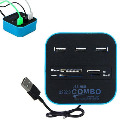 🖥️ All in One Combo Card Reader 💾