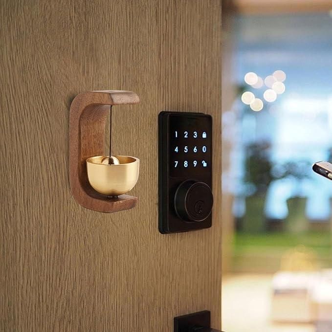 🔔 Dopamine Wind-bell – Magnetic Door Reminder Bell 🌬️🚪