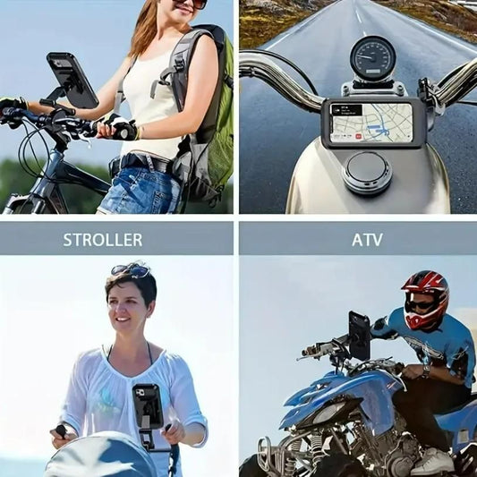 🏍️ Adjustable Motorcycle/Bike Mobile Phone Holder 📱