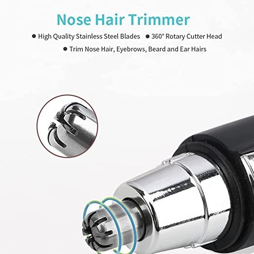 👃✨ Nose &amp; Ear Hair Trimmer – Battery Operated
