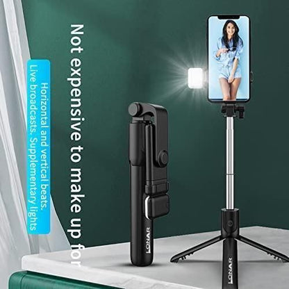 🤳 Extendable Flash 3-in-1 Selfie Stick Tripod 📸