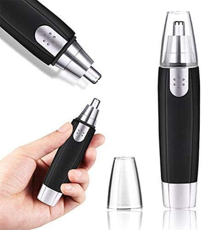 👃✨ Nose &amp; Ear Hair Trimmer – Battery Operated