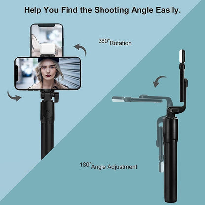 🤳 Extendable Flash 3-in-1 Selfie Stick Tripod 📸