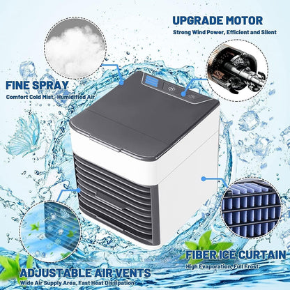 ❄️🌬️ Mini Air Conditioner Air Cooler – Cool Comfort Anywhere! 🧊✨