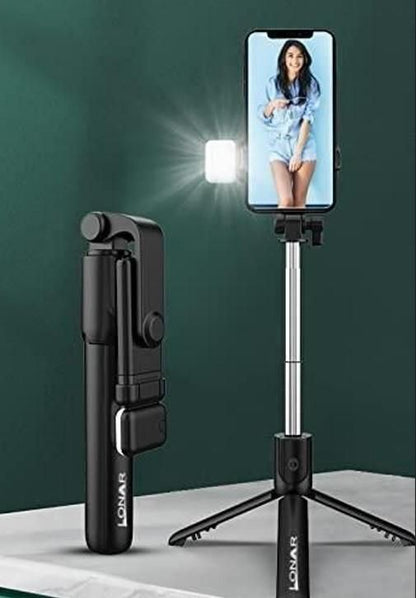 📸 Extendable Flash 3-in-1 Selfie Stick Tripod with Bluetooth Remote ✨