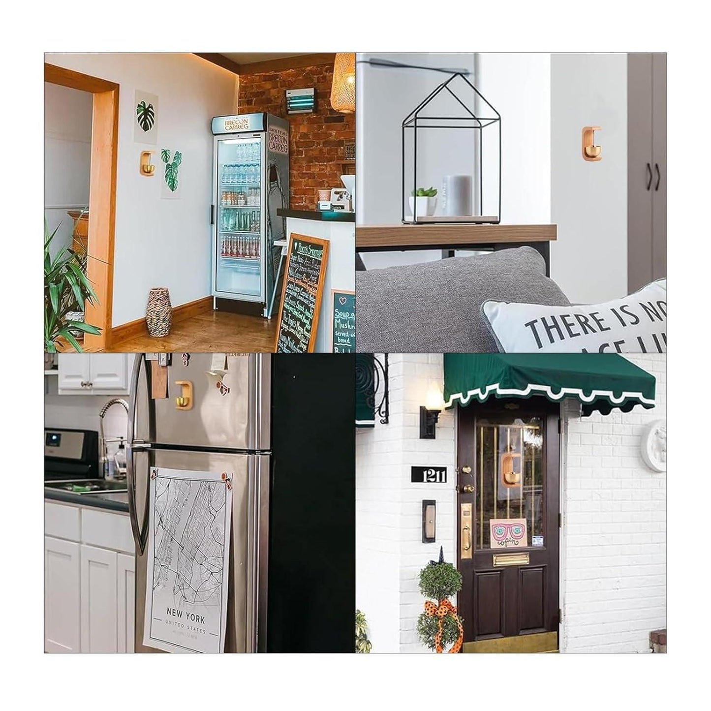 🔔 Dopamine Wind-bell – Magnetic Door Reminder Bell 🌬️🚪