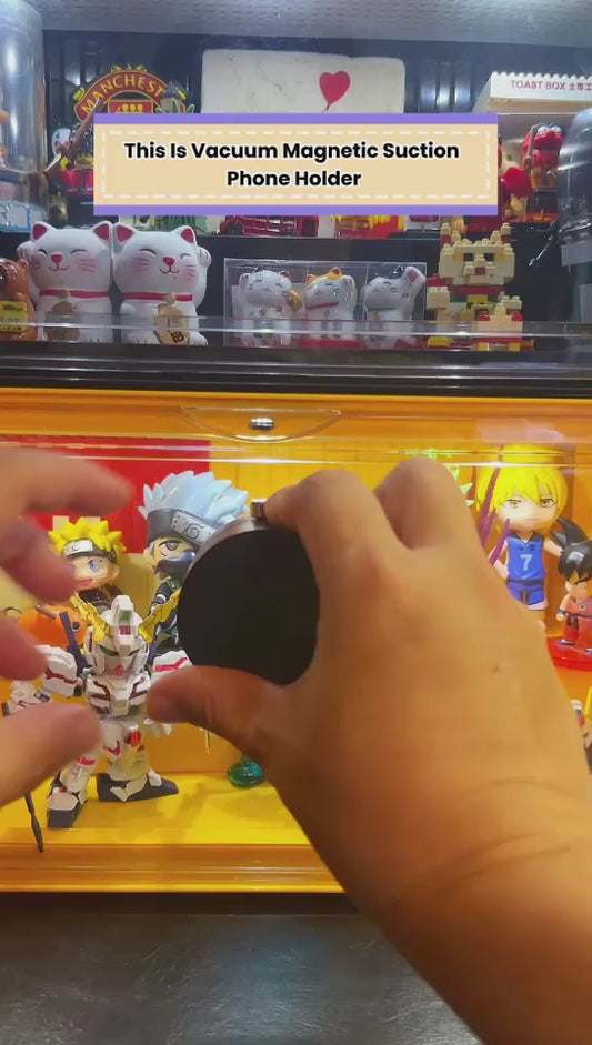🚗 Vacuum Magnetic Suction Phone Holder 📱