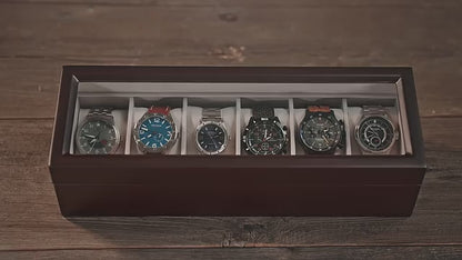 🕰️ Premium Wood Watch Box Organizer 🕰️
