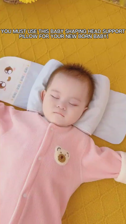 👶 Baby Shaping Head Support Pillow – Comfort That Cares! 🛏️