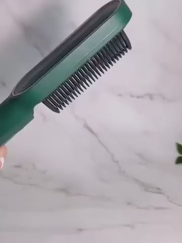 💇♀️✨ Professional Electric Hair Straightener Comb Brush 💥